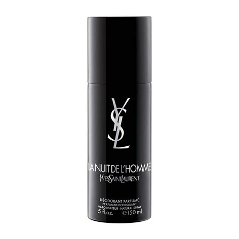 deodorant yves saint laurent la nuit de l'homme|ysl deodorant spray.